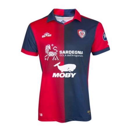 Fotbalové dres Cagliari Calcio Domácí 2023-24 Krátký Rukáv